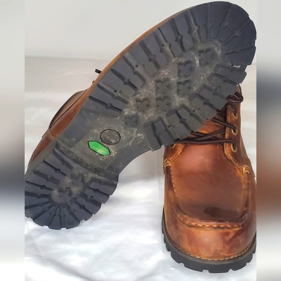 Timberland  Unisex Size Men7M/Women9M -Brown Leather Boots Durable Construction - Picture 5 of 11